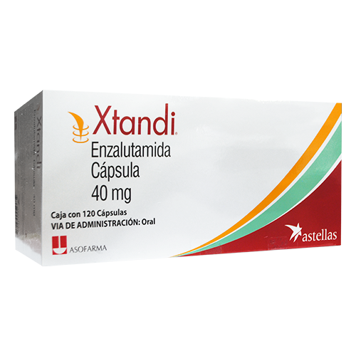 Xtandi 40mg Caja 120 Cápsulas
